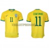 Original Fußballtrikot Brasilien Philippe Coutinho 11 Heimtrikot WM 2022 Für Herren